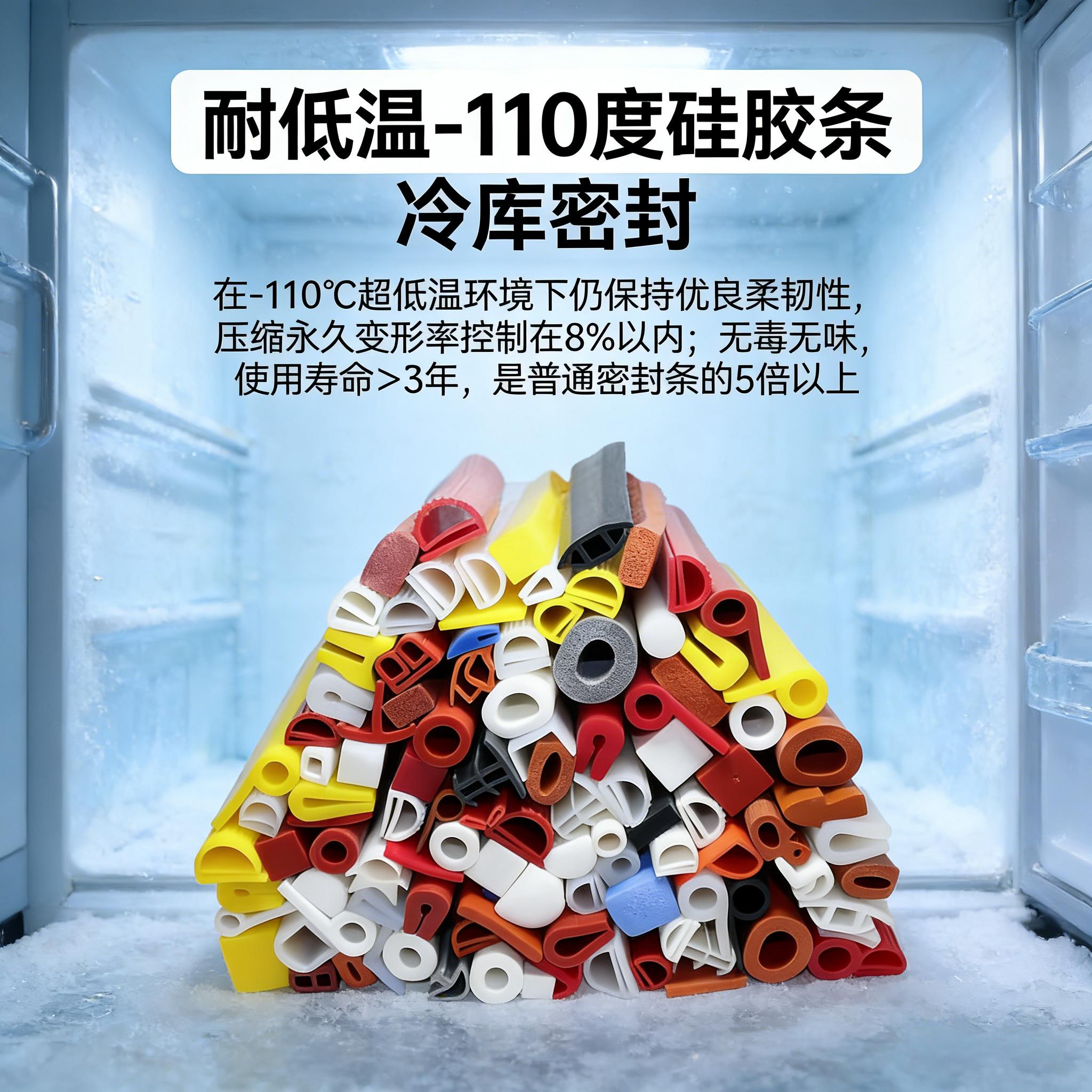 耐低溫硅膠條